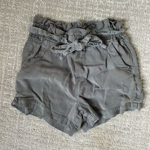 Thread and Supply XS Paper Bag High Waisted Shorts